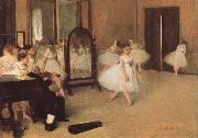 Edgar Degas The Dancing Class France oil painting reproduction